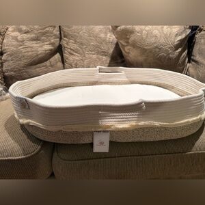 New baby changing basket